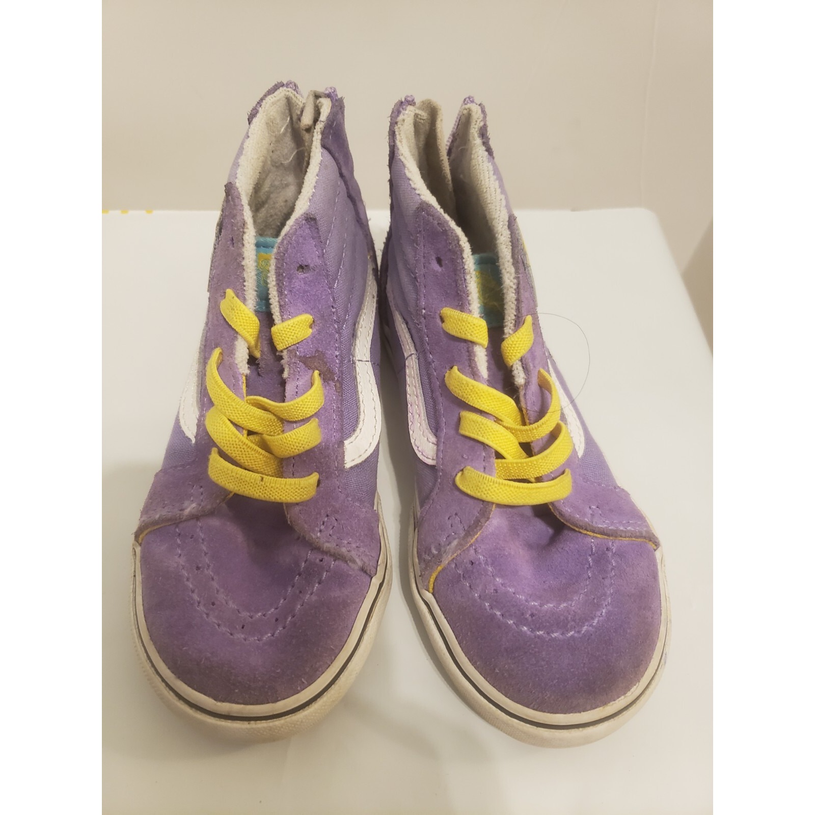 Vans The Simpsons Toddler Size 10 Lisa Shoes Purple Cartoon Series Sneakers
